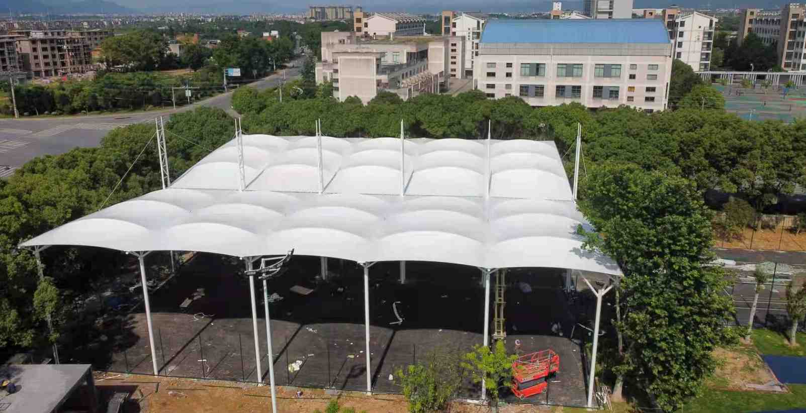 气膜煤棚厂家: 解决煤炭存储难题的新方案-2