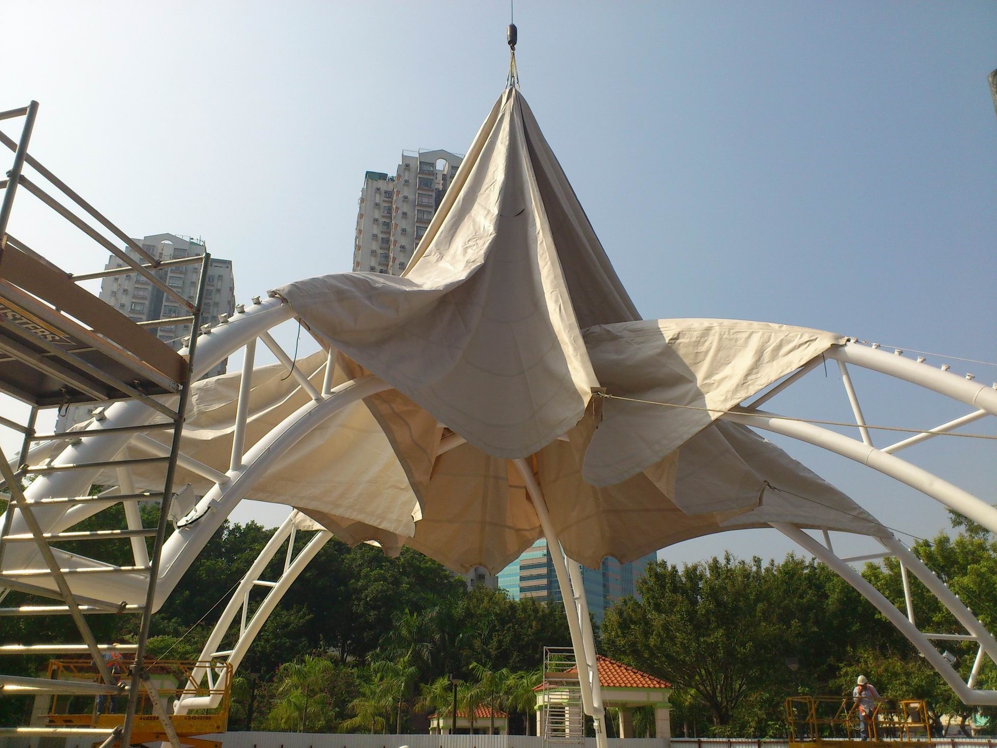 橡胶充气薄膜体育馆制造厂家-1