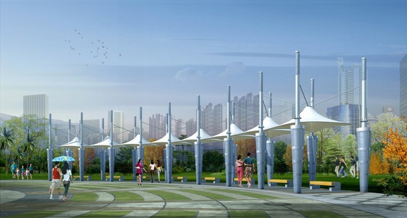 楼上遮阳棚:城市生活中的一个独特视角-3