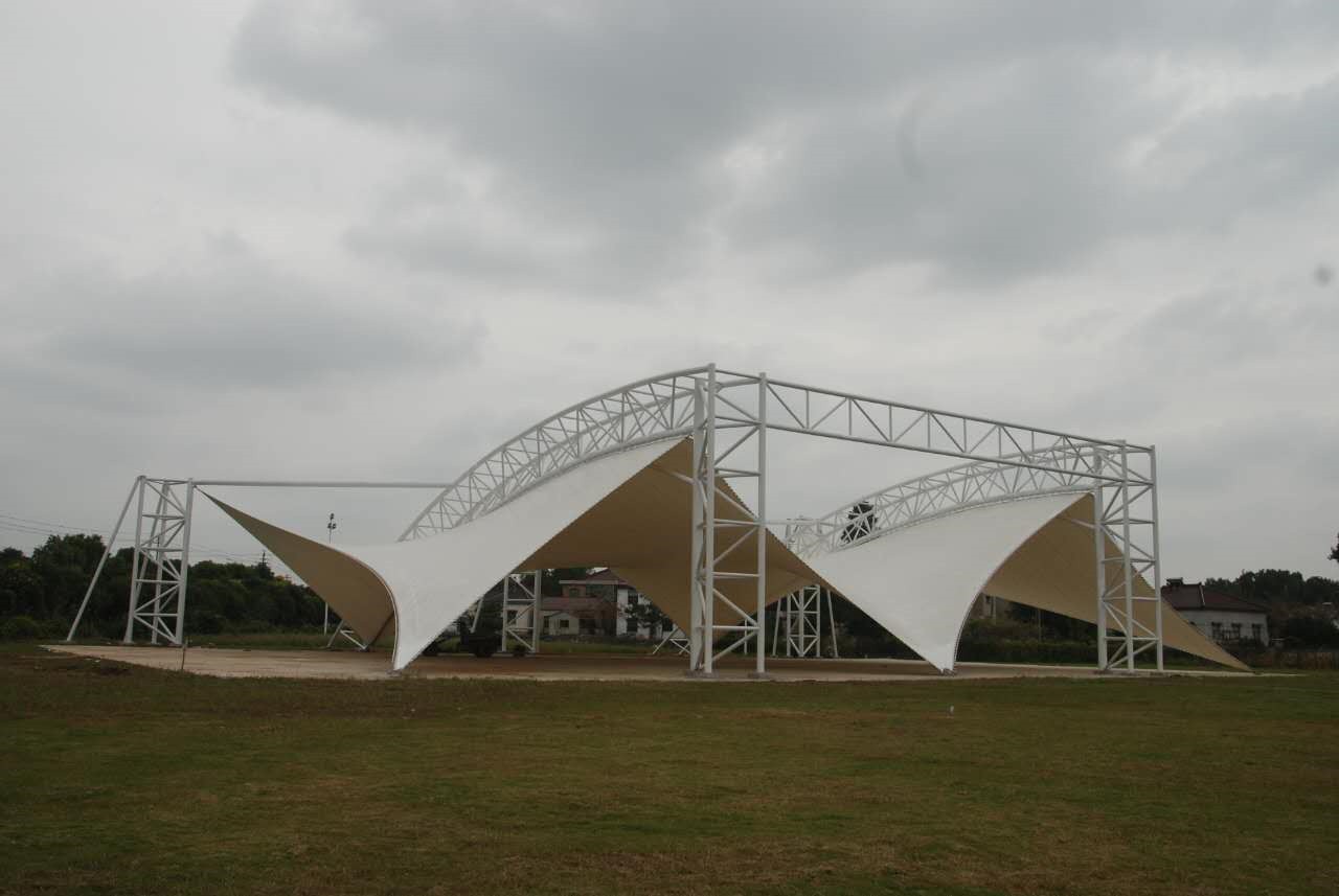 门球场膜结构顶棚造价分析-1