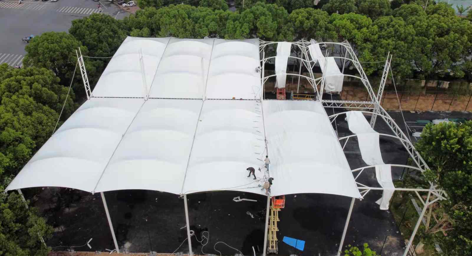 《创新设计，为无锡市带来全新体育观赛体验——无锡膜结构体育看台-2