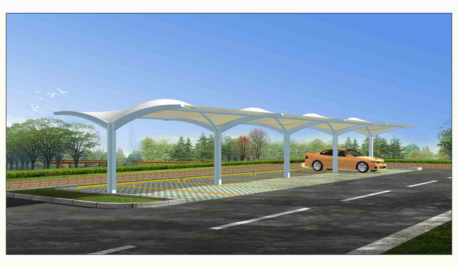 污水膜结构加盖——城市污水处理的新方式-1