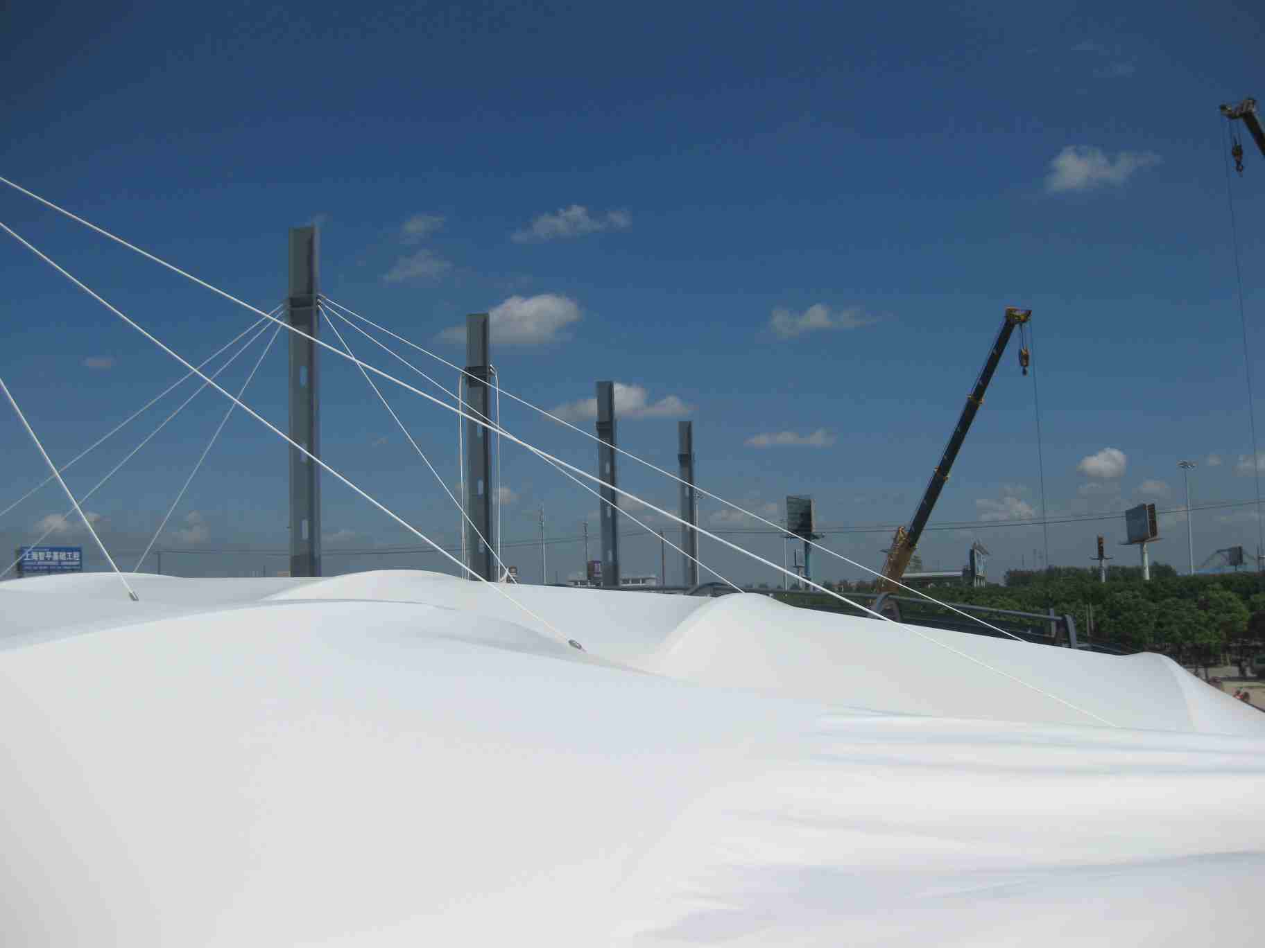 膜结构车棚哪家做得好？-3