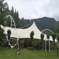 膜结构景观篷”：创新建筑设计的新篇章 